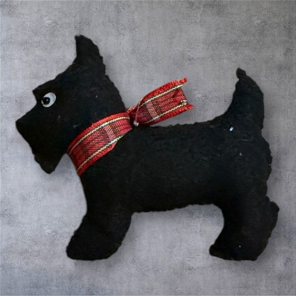Vintage Handmade Scottish Terrier Ornament - Picture 2 of 2